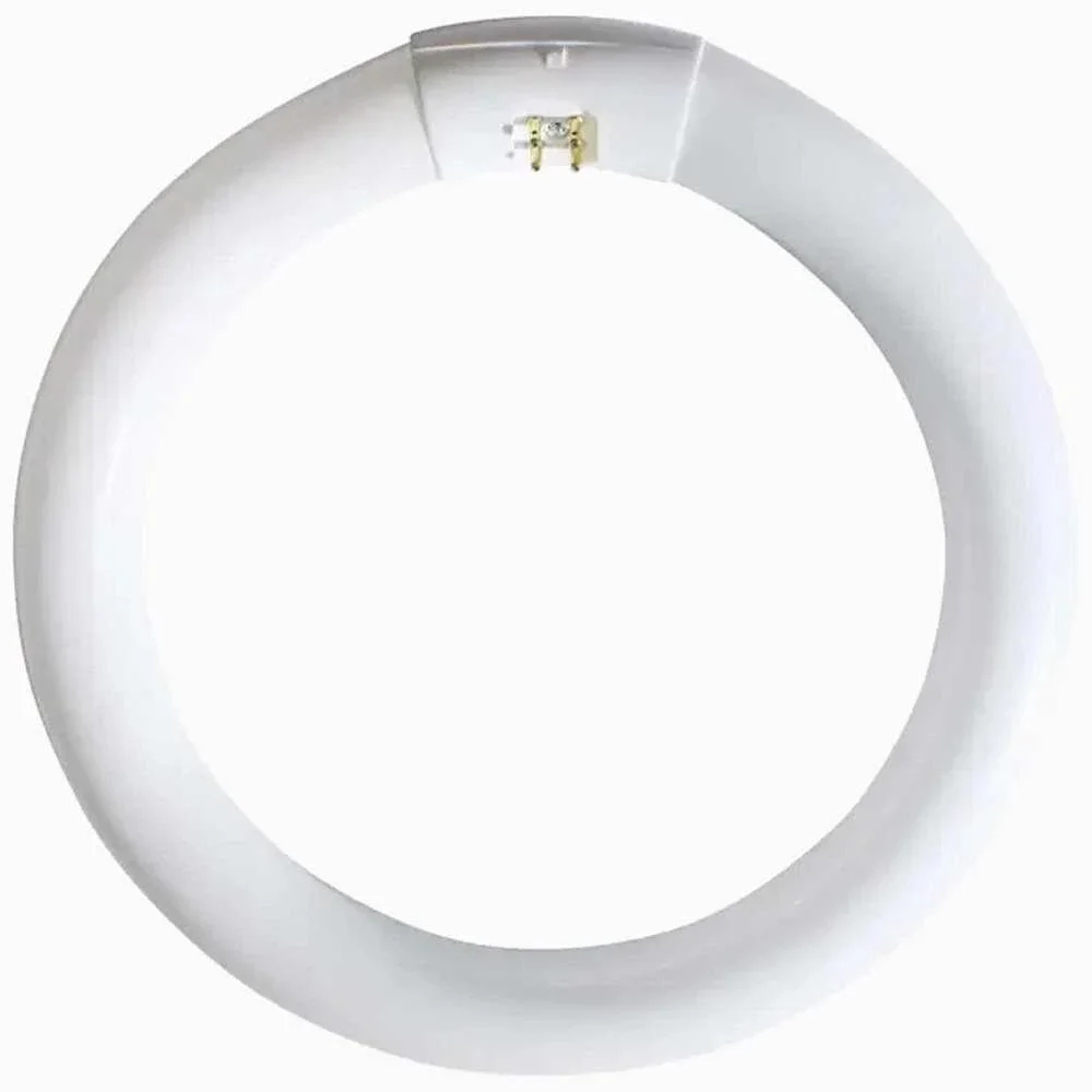 GE 9 Inch Kitchen & Bath Warm White FC9 T9 Circline Fluorescent Light Bulb 30W‎